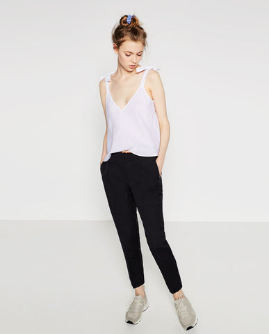 LINEN TROUSERS