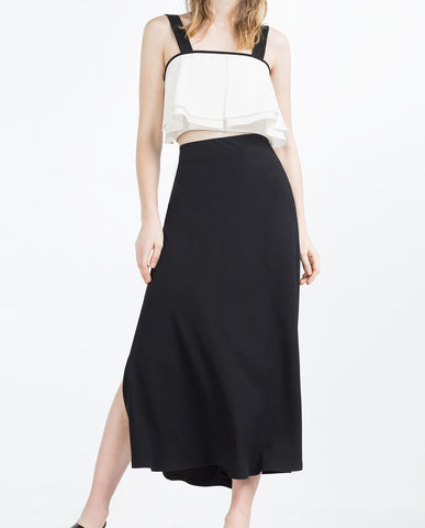 LONG SKIRT WITH SLITS