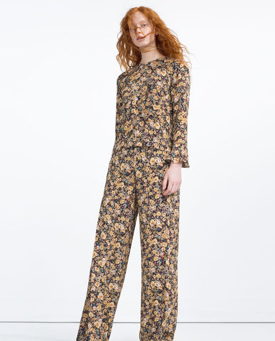 PRINTED TROUSERS