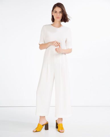 JUMPSUIT WITH WAIST SEAM