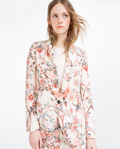 LONG PRINTED JACKET