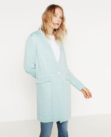 LINEN COTTON COAT