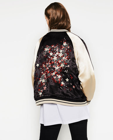 REVERSIBLE EMBROIDERED JACKET