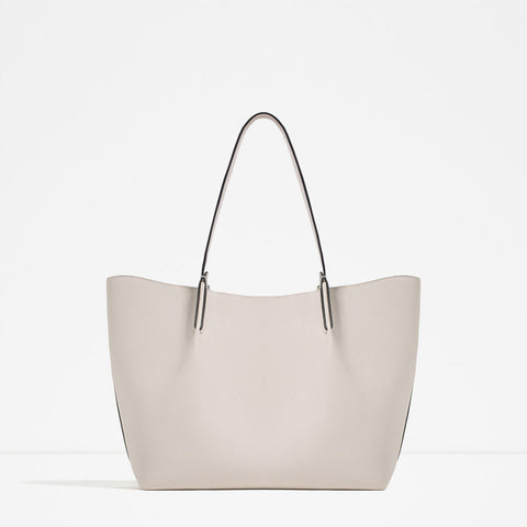 PLEATED TOTE