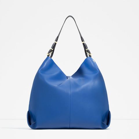 BUCKET BAG WITH CROSS-BODY STRAP