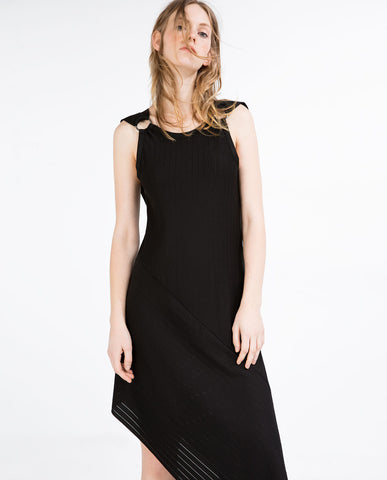 ASYMMETRIC LENGTH DRESS