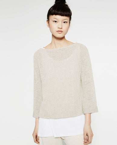 CUTWORK SWEATER