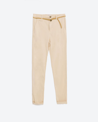 CHINO TROUSERS