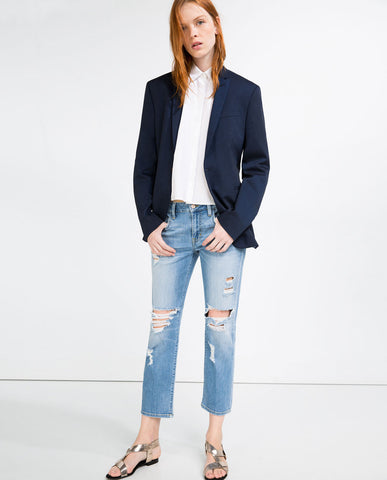 RELAX FIT MID-RISE JEANS