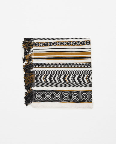 JACQUARD SCARF